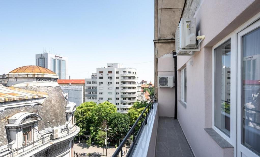 Majestic Apartament With View In Magheru Bukarest Eksteriør billede