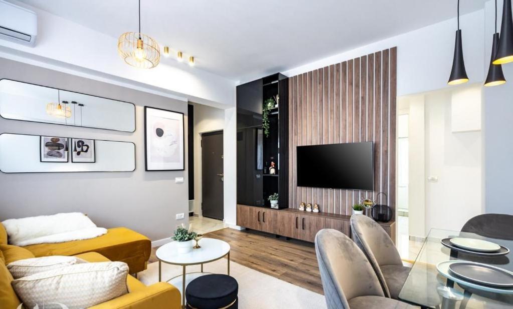 Majestic Apartament With View In Magheru Bukarest Eksteriør billede