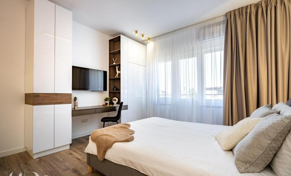Majestic Apartament With View In Magheru Bukarest Eksteriør billede